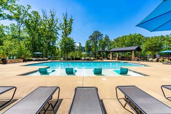 Resort-style saltwater pool with sundeck and wi-fi